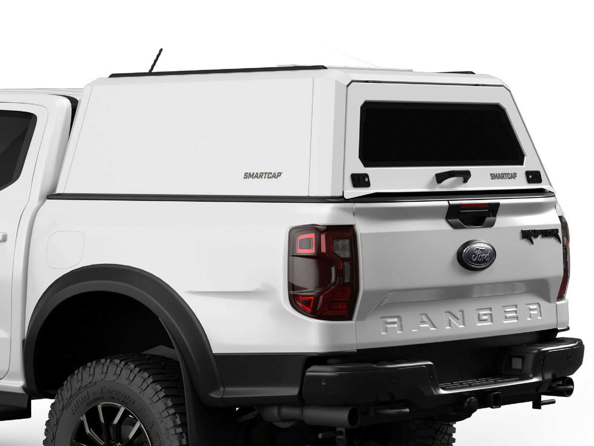 Hardtop SMARTCAP EVO HATCHBACK para Ranger 2023+ (cabina dupla) – Branco Commercial