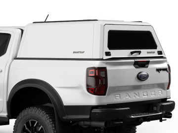Hardtop SMARTCAP EVO HATCHBACK para Ranger 2023+ (cabina dupla) – Branco Commercial