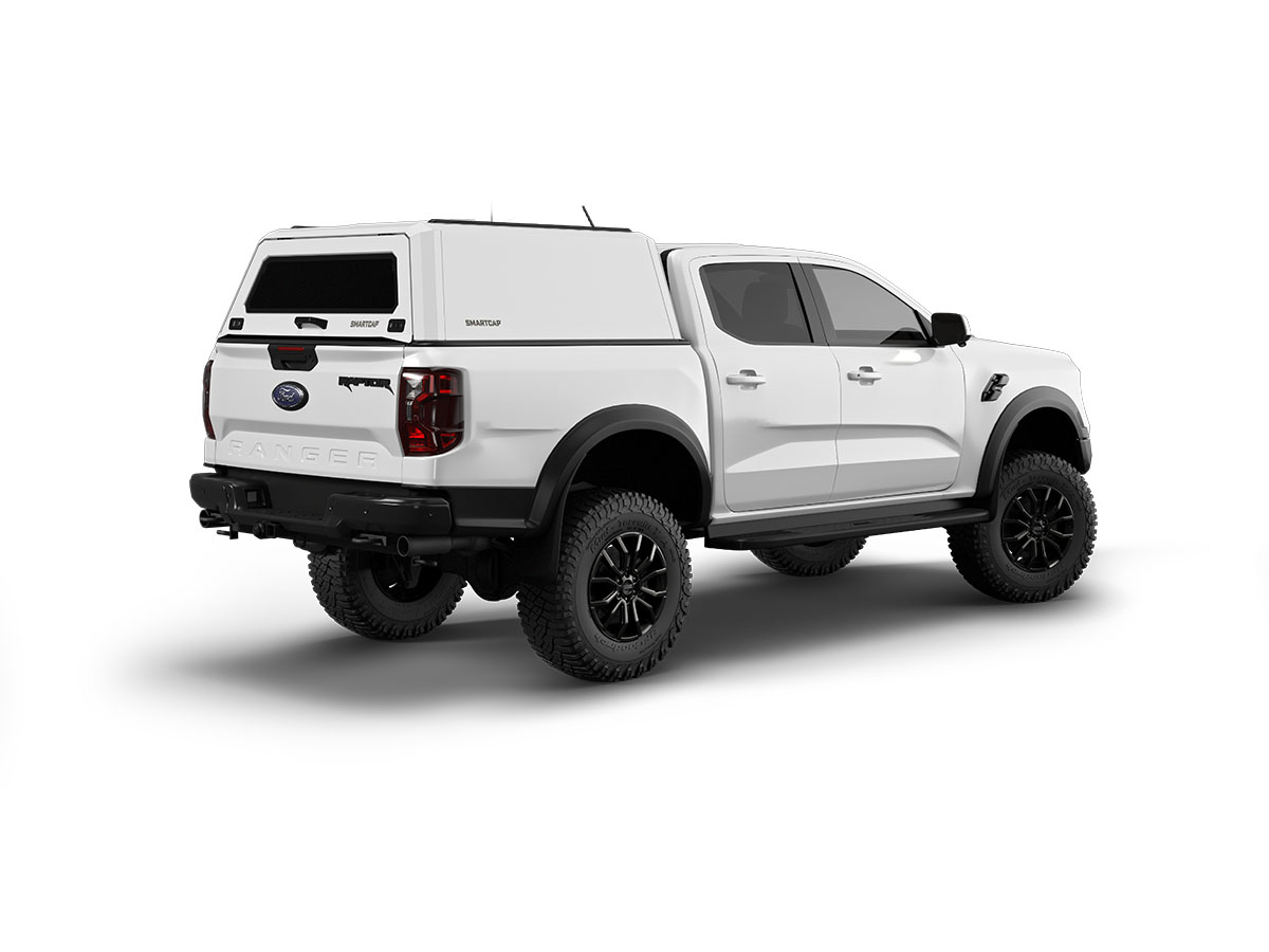Hardtop SMARTCAP EVO HATCHBACK para Ranger 2023+ (cabina dupla) – Branco Commercial