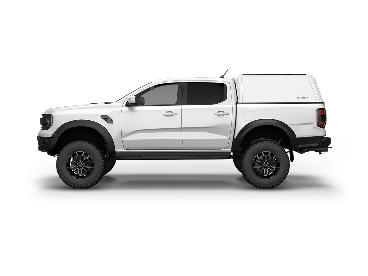 Hardtop SMARTCAP EVO HATCHBACK para Ranger 2023+ (cabina dupla) – Branco Commercial