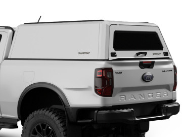 Hardtop SMARTCAP EVO HATCHBACK para Ranger 2023+ (cabina extra) – Branco Comercial