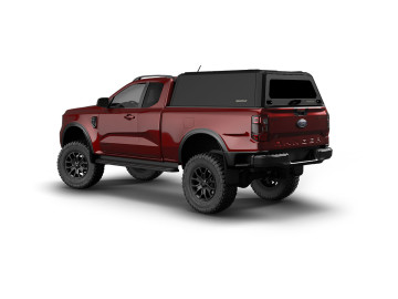 Hardtop SMARTCAP EVO HATCHBACK para Ranger 2023+ (cabina extra) – Preto Mate