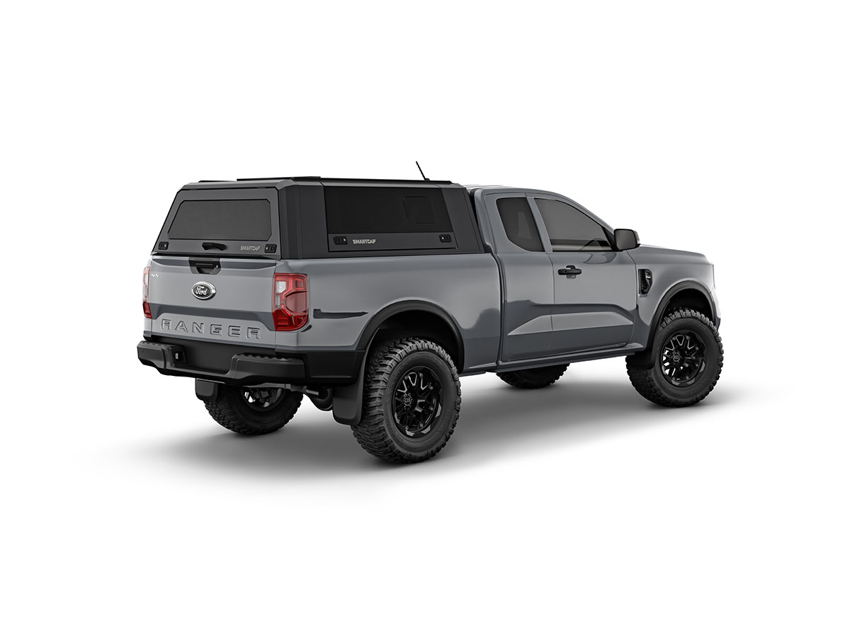 Hardtop SMARTCAP EVO SPORT Ranger 2012-2022 (cabine extra) - Matte Black