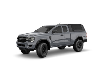 Hardtop SMARTCAP EVO SPORT Ranger 2012-2022 (cabine extra) - Matte Black