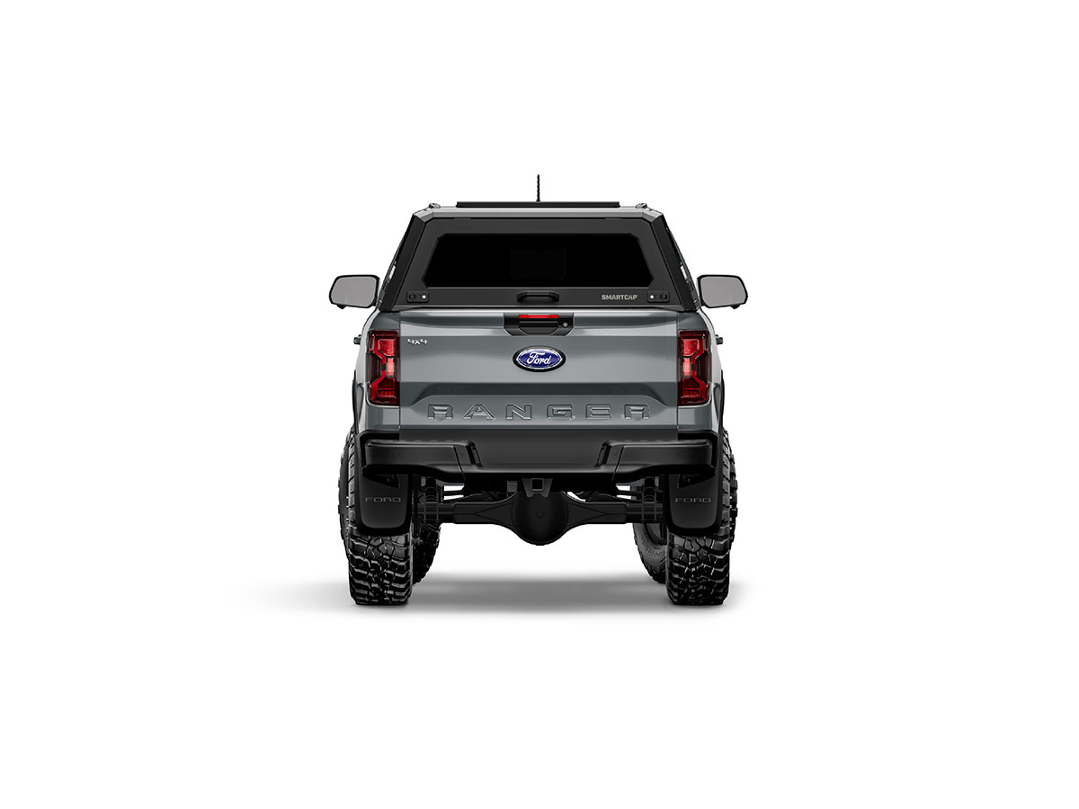 Hardtop SMARTCAP EVO SPORT para Ford Ranger 2023+ (Cabina Extra) – Preto Mate