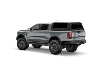 Hardtop SMARTCAP EVO SPORT para Ford Ranger 2023+ (Cabina Extra) – Preto Mate