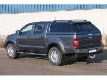 Hardtop em fibra, com janelas, com primário (cabine dupla) ALPHA TYPE-E - Hilux Vigo (2005-2015)