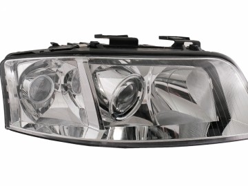 Headlight suitable for AUDI A6 4B (C5) (2001-2004) Limo Avant Chrome RIGHT