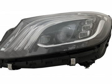 Headlights Full LED suitable for MERCEDES S-Class W222 Maybach X222 (2013-2017) Facelift Look