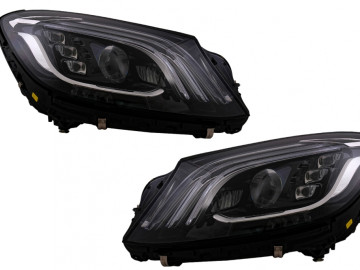 Headlights Full LED suitable for Mercedes S-Class W222 Maybach X222 (2013-2017) Facelift Look