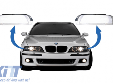 Headlights Glases Lens suitable for BMW 5 Series E39 Facelift (2000-2003)