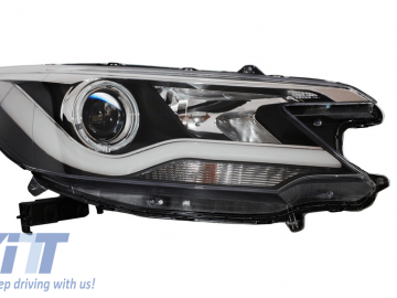 Headlights LED suitable for HONDA CR-V 2012-2014 RM4 Pre-Facelift Light Bar Facelift Design