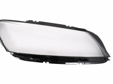 Headlights Lens Glasses suitable for VW PASSAT B7 Sedan (2010-2014) Clear Glass Optics