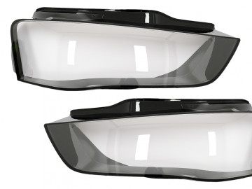 Headlights Lens Glasses suitable for Audi A4 B8.5 8K2 Sedan Avant (2012-2015)