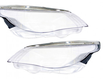 Headlights Lens Glasses suitable for BMW 5 Series E60 E61 Non-LCI (2003-03.2007) Limousine Touring