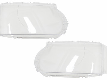 Headlights Lens Glasses suitable for Land Rover Range Rover III VOGUE L322 (2009-2012) Clear Glass Optics