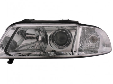 Headlights suitable for Audi A4 B5 Facelift (1999-2000) Chrome