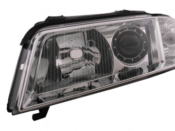 Headlights suitable for Audi A4 B5 Facelift (1999-2000) Chrome