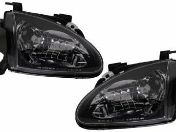 Headlights suitable for HONDA CRX DEL SOL (03.1992-1997) Black