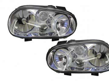 Headlights suitable for VW Golf IV 4 (1997-2003) Clear OEM