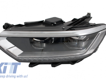 Headlights suitable for VW Passat B8 3G (2014-) LED Bi-Xenon Matrix Look with Sequential Dynamic Turning Lights