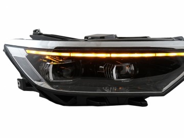 Headlights suitable for VW Passat B8 3G Facelift (2016-2019) LED 2020 Look with Sequential Dynamic Turning Lights