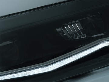 Headlights suitable for VW Polo 6R (2019+) LED Light Bar Devil Eye Look