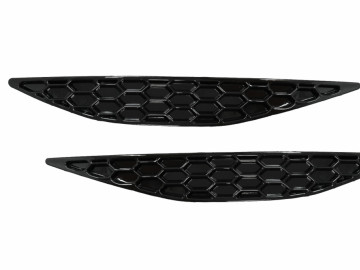 Honeycomb Rear Bumper Reflector Cover suitable for VW Golf 7 GTI Hatchback 5G (2013-2017)