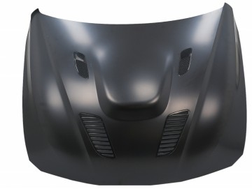 Hood Bonnet with Front Fenders Black suitable for BMW 4 Series F32 F33 F36 (2011-2019) M4 GTS Look