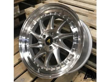 Jante Autostar Vader 17x8 4x100 ET35 Silver Machined