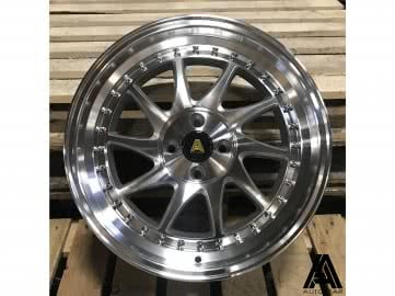 Jante Autostar Vader 17x8 4x100 ET35 Silver Machined