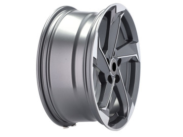 Jante Look Audi TT RS Twist 17x7.5 5X112 ET 40 66.5 (Cinza Polido)
