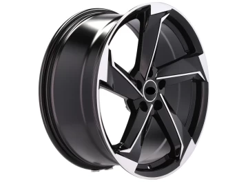 Jante Look Audi TT RS Twist 19x8.5 5X112 ET 35 66.5 (Preto Polido)