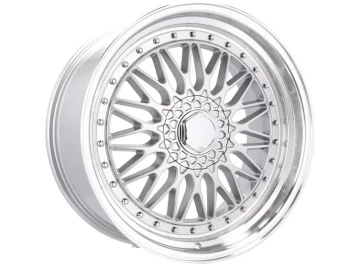 Jante Look BBS RS Step 16x7.5 5X112/120 ET 36 72.6 (Prata + Aba Polida)