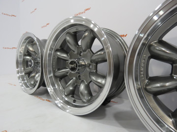 Jante Mini Classic 13x6J - ET10 - 4x101.6 Gunmetal