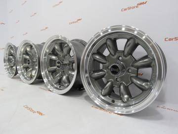 Jante Mini Classic 13x6J - ET10 - 4x101.6 Gunmetal