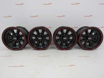 Jante Mini Classic 13x7J - ET10 - 4x101.6 Pretas