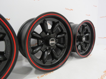 Jante Mini Classic 13x7J - ET10 - 4x101.6 Pretas