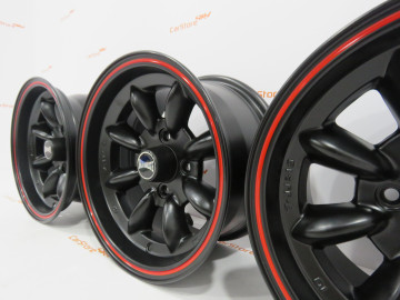 Jante Mini Classic 13x7J - ET10 - 4x101.6 Pretas