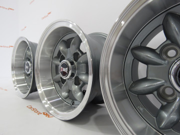 Jante Mini Classic 13x7J - ET10 - 4x101.6 Gunmetal