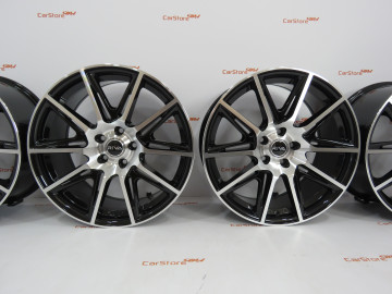 Jante Riva RVBVA 18 x 8 et45 5x108 73.1 Preto + polido