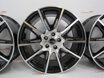 Jante Riva RVBVA 18 x 8 et45 5x108 73.1 Preto + polido