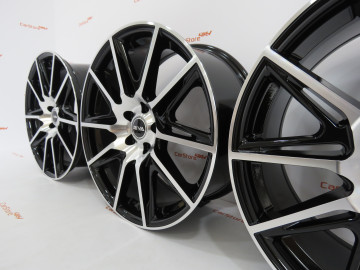 Jante Riva RVBVA 18 x 8 et45 5x108 73.1 Preto + polido