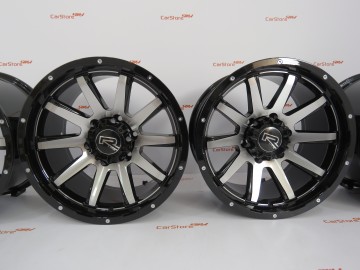 Jante Rline 17 x 9 et0 6x114.3 Preto + Polido