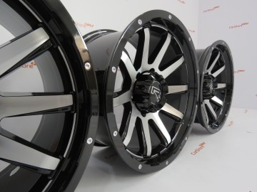 Jante Rline 17 x 9 et0 6x114.3 Preto + Polido