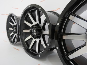 Jante Rline 17 x 9 et0 6x114.3 Preto + Polido