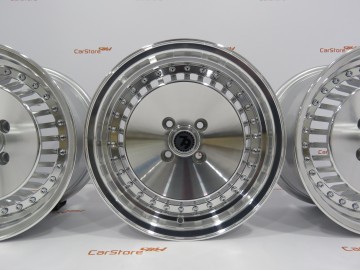 Jante Seventy 9 SV-G 15 x 7 et 30 4x100 Cinza Polido