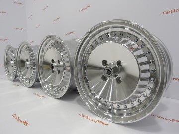 Jante Seventy 9 SV-G 15 x 7 et 30 4x100 Cinza Polido