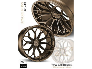 Jante WheelForce WF HE.1-FF | 21x11.0 ET20  5x112 66.56 | SATIN BRONZE M2/3/4 EDITION