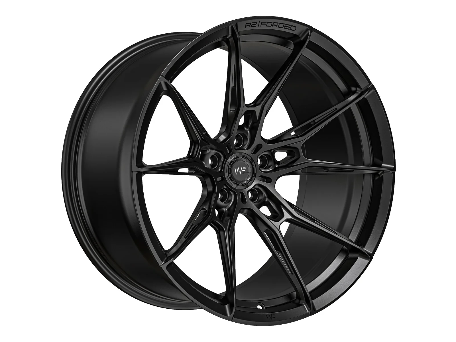 Jante WheelForce WF R.2-FG | 19x9.0 ET44 5/112 | Deep Black FC RS3 8V/TTRS Edition